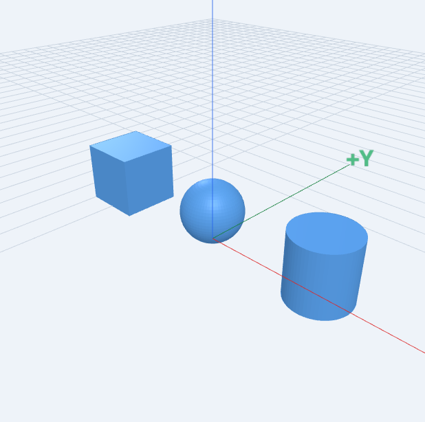 Primitives: compiled 3D model