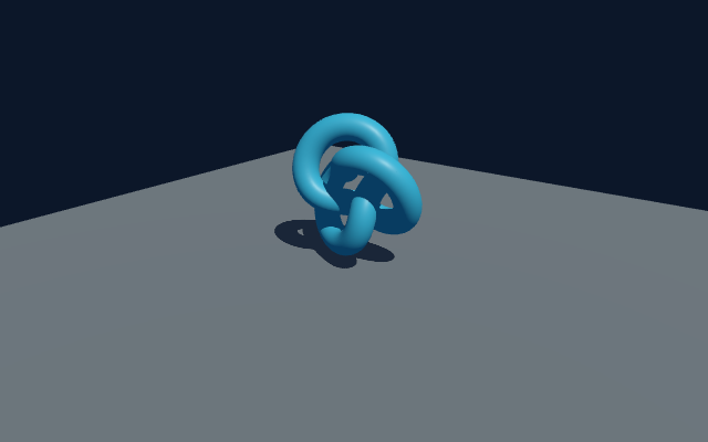 Lighting & Real Shadows: rendered Three.js scene